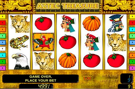 Игровой автомат Aztec Treasure бесплатно без регистрации