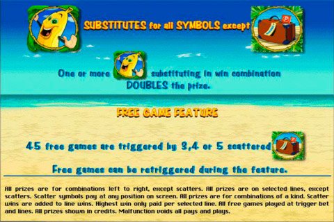 Бесплатный игровой автомат Bananas Go Bahamas играть онлайн