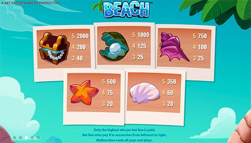 Играть игровой автомат Beach бесплатно без регистрации