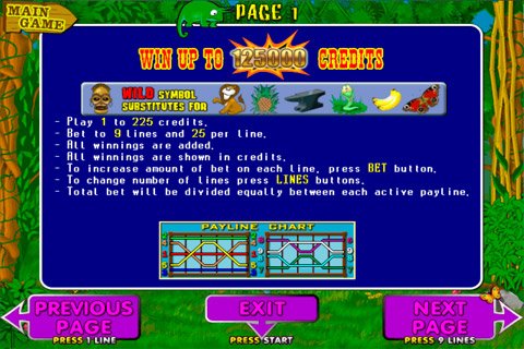 Бесплатный игровой автомат Crazy Monkey играть онлайн