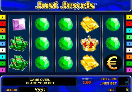 Бесплатный игровой автомат Just Jewels играть онлайн